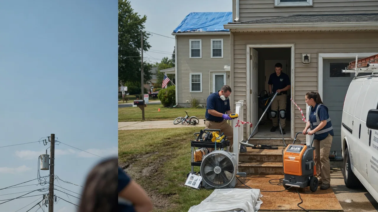 Water Damage Repair in Idaville, IN near me